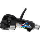 Audio-Technica AT-VM95EBK/H Cartridge and Headshell Combo Kit (Black)