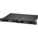 Audio-Technica ATW-DR3240DANDF2 D50-Series Quad-Channel Digital Wireless Rackmount Receiver With Dante - DF2: 470 to 608 MHz