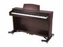 K&M 18804-BLACK Digital Upright Piano Trolley With Locking Casters