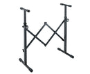Support réglable pour claviers/tables de mixage K&amp;M 18826-BLACK (noir)