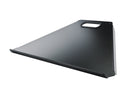 K&M 18879-BLACK Aluminum Keyboard/Controller Tray for Spider Pro (Black) - XL