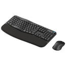 JLab FLOW Bluetooth Ergonomic Keyboard & Mouse Combo (Black) - English