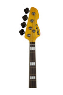 Basse électrique Mark Bass MB-GV-4-GLOXY-MY-CR-RW Série Gloxy (Metallic Yellow)
