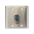 Lowell 200LVC Mono Volume Control Standard Wall Plate (Stainless Steel) - 200W