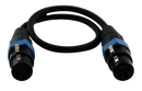 Digiflex HXX-GENDER-FF XLR F to XLR F Adapter XLR to XLR - 1 Foot