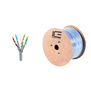 Ice Cable CAT7/GRY Cat7 10Gig 600mhz Cable - 1000ft Spool (Gray)