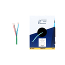 Ice Cable CONTROL/YEL 22-2 + 18-2 Cable - 1000ft Box (Yellow)
