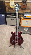Guild STARFIRE I Left-Handed Hollow Body Electric Bass Guitar (Cherry Red) (USED