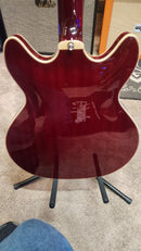 Guild STARFIRE I Left-Handed Hollow Body Electric Bass Guitar (Cherry Red) (USED