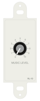Cloud Electronics RL-1DW Remote Volume Level Control (White)