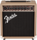 Fender ACOUSTASONIC 15 120V Acoustic Guitar Amp (Brown And Wheat)