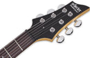Guitare électrique Schecter C-6 DELUXE (Satin Black)