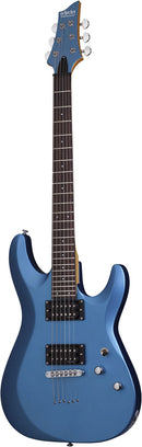 Guitare électrique Schecter C-6 DELUXE (Satin Metallic Light Blue)