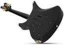 Guitare électrique Schecter SYNYSTER GATES SIGNATURE CUSTOM FR-S (Black/Gold Stripes)