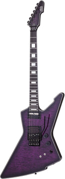 Guitare électrique Schecter E-1 FR SUSTAINIAC SPECIAL EDITION (Trans Purple Burst)