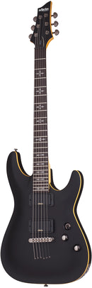 Schecter DEMON-6 Electric Guitar (Aged Black Satin)
