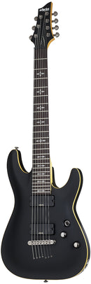 Guitare électrique 7 cordes Schecter DEMON-7 (Satin Black)