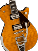 Guitare électrique Gretsch Guitars G6134TFM-NH PENGUIN Nigel Hendroff Signature (Amber Flame)