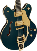 Guitare électrique semi-hollow Gretsch Guitars BROADKASTER LX (Cadillac Green)