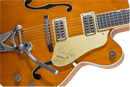 Guitare électrique hollow body Gretsch Guitars G6120T-BSSMK NASHVILLE Brian Setzer Signature (Smoke Orange)
