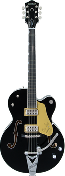 Guitare électrique Hollow Body Gretsch Guitars G6120T-BSNSH NASHVILLE Brian Setzer Signature (Black Lacquer)