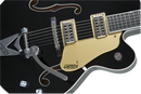 Guitare électrique Hollow Body Gretsch Guitars G6120T-BSNSH NASHVILLE Brian Setzer Signature (Black Lacquer)