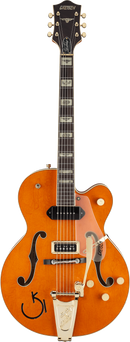 Guitare électrique hollow body Gretsch Guitars G6120 NASHVILLE Eddie Cochran Signature (Western Maple Stain)