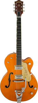 Gretsch Guitars G6120T-59 VINTAGE SELECT EDITION '59 CHET ATKINS Hollow Electric Guitar (Vintage Orange Stain Lacquer)