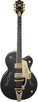 Guitare électrique hollow body Gretsch Guitars G6120T-SW NASHVILLE GENTLEMAN Steve Wariner Signature (Magic Black)