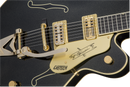 Guitare électrique hollow body Gretsch Guitars G6120T-SW NASHVILLE GENTLEMAN Steve Wariner Signature (Magic Black)