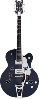 Gretsch Guitars G6136T-RR MAGPIE Rich Robinson Signature Hollow Electric Guitar (Raven's Breast Blue)