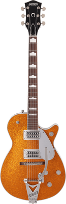 Gretsch Guitars G6129T-89 VINTAGE SELECT '89 SPARKLE JET Electric Guitar (Gold Sparkle)