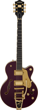 Guitare électrique semi-hollow Gretsch Guitars BROADKASTER JR LX (Blackberry)