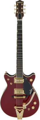 Gretsch Guitars G6131T-62 VINTAGE SELECT '62 JET Electric Guitar (Vintage Firebird Red)