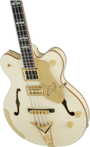 Basse électrique Gretsch Guitars G6136B-TP FALCON Tom Petersson Signature (Aged White Lacquer)