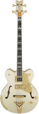 Basse électrique Gretsch Guitars G6136B-TP FALCON Tom Petersson Signature (Aged White Lacquer)