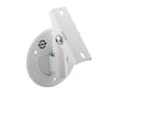 K&M 24161 Speaker Wall Mount Bracket w/45° Tilt (White)
