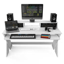 Station de travail de studio professionnelle Glorious SOUND-DESK-PRO-WHT - Blanc