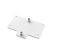 K&M 24357 Support de montage mural pour haut-parleur (blanc)