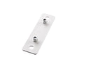 K&M 24358 Support de montage mural pour haut-parleur (blanc)