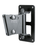 K&M 24471 Wall Mount Speaker Bracket w/30° Tilt (Black)