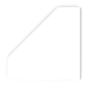 Glorious MODULAR-SIDE-ADAPT Adaptateur de rack latéral modulaire pour poste de travail vers un établi (blanc)