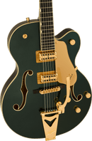 Guitare électrique Gretsch SYNCHROMATIC NASHVILLE à caisse creuse (vert Cadillac)