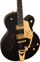 Guitare électrique Gretsch SYNCHROMATIC FALCON à corps creux (noire)
