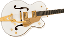 Guitare électrique Gretsch SYNCHROMATIC FALCON à caisse creuse (Snowcrest White)
