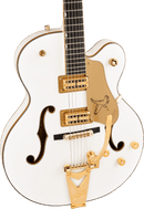 Guitare électrique Gretsch SYNCHROMATIC FALCON à caisse creuse (Snowcrest White)