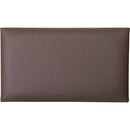 K&M 13841 Coussin de siège en cuir pour base de banc de piano (marron)