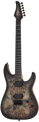 Guitare électrique Schecter C-6 PRO (Charcoal Burst)