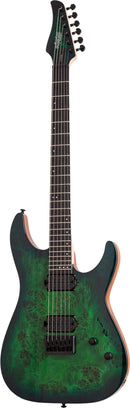 Guitare électrique Schecter C-6 PRO (Aqua Burst)