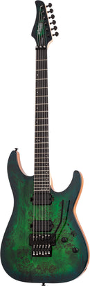 Guitare électrique Schecter C-6 FR PRO (Aqua Burst)